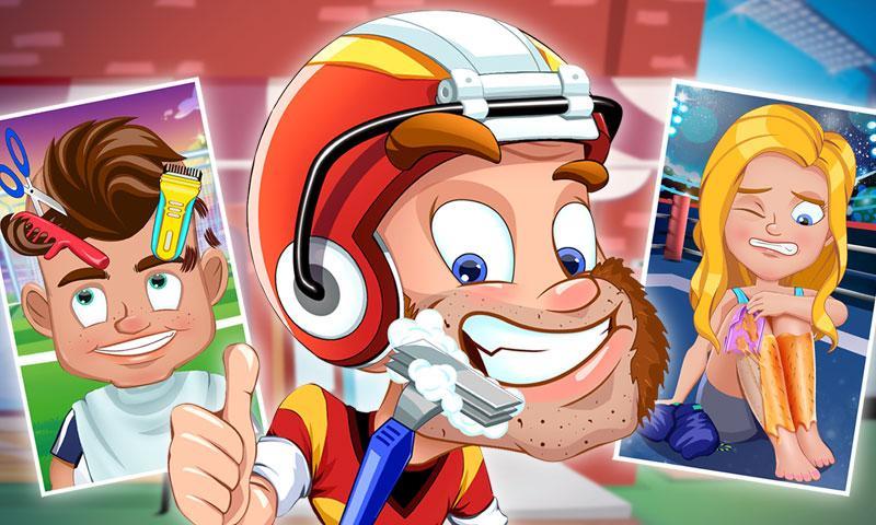 Sports Athlete Shave Game