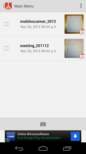 Mobile Scanner (CAM/DOC/PDF)