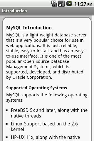 MySQL Pro Quick Guide Free