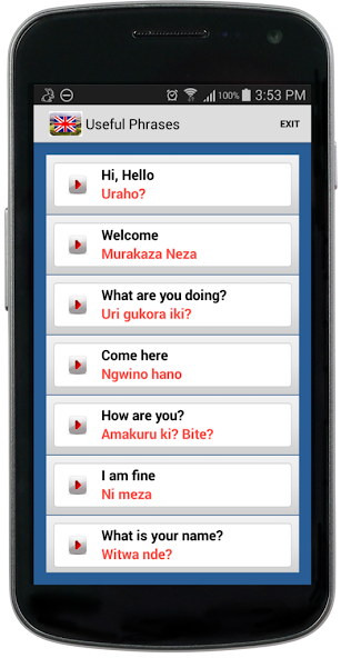 English  Kinyarwanda