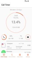 Data Usage - Call Timer