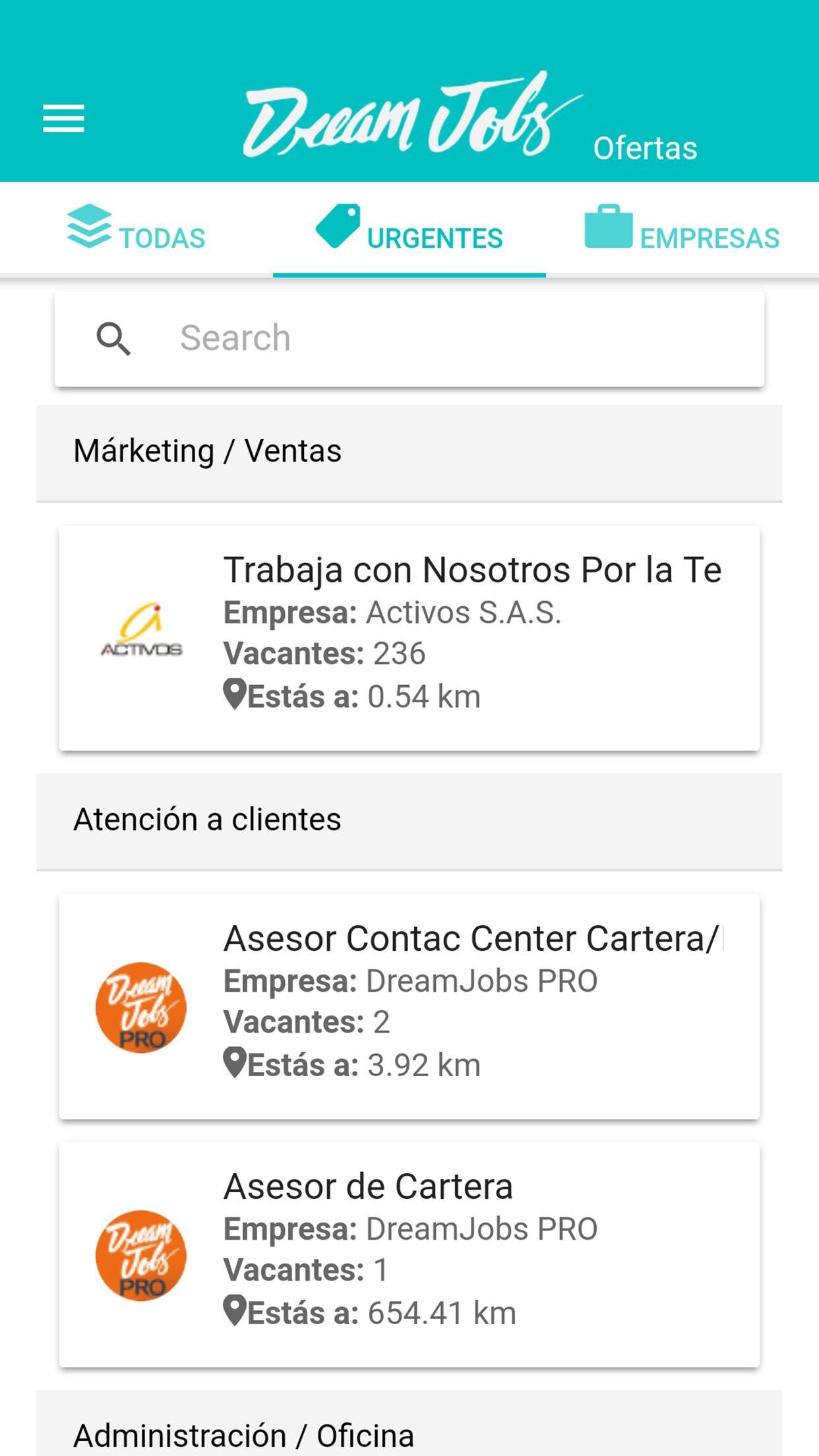 DreamJobs - Trabajo y Empleo