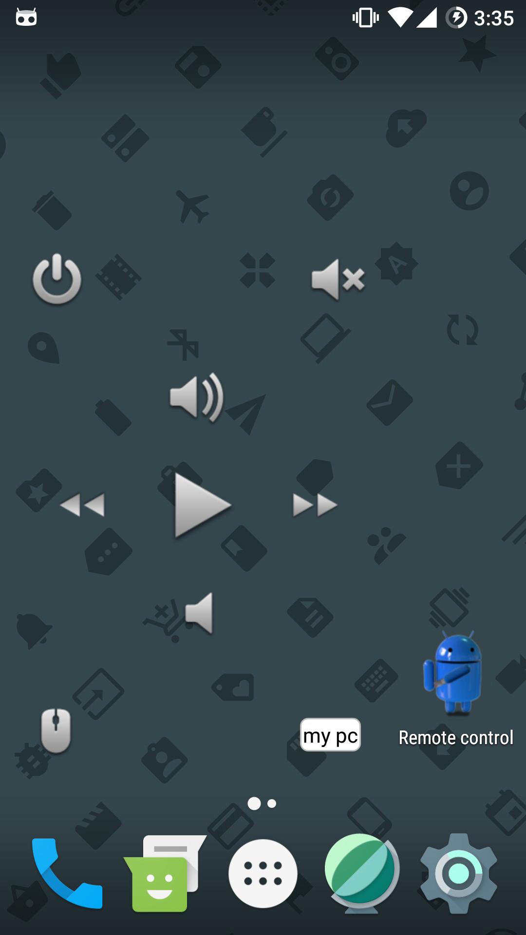 Remote Control Widget for PC