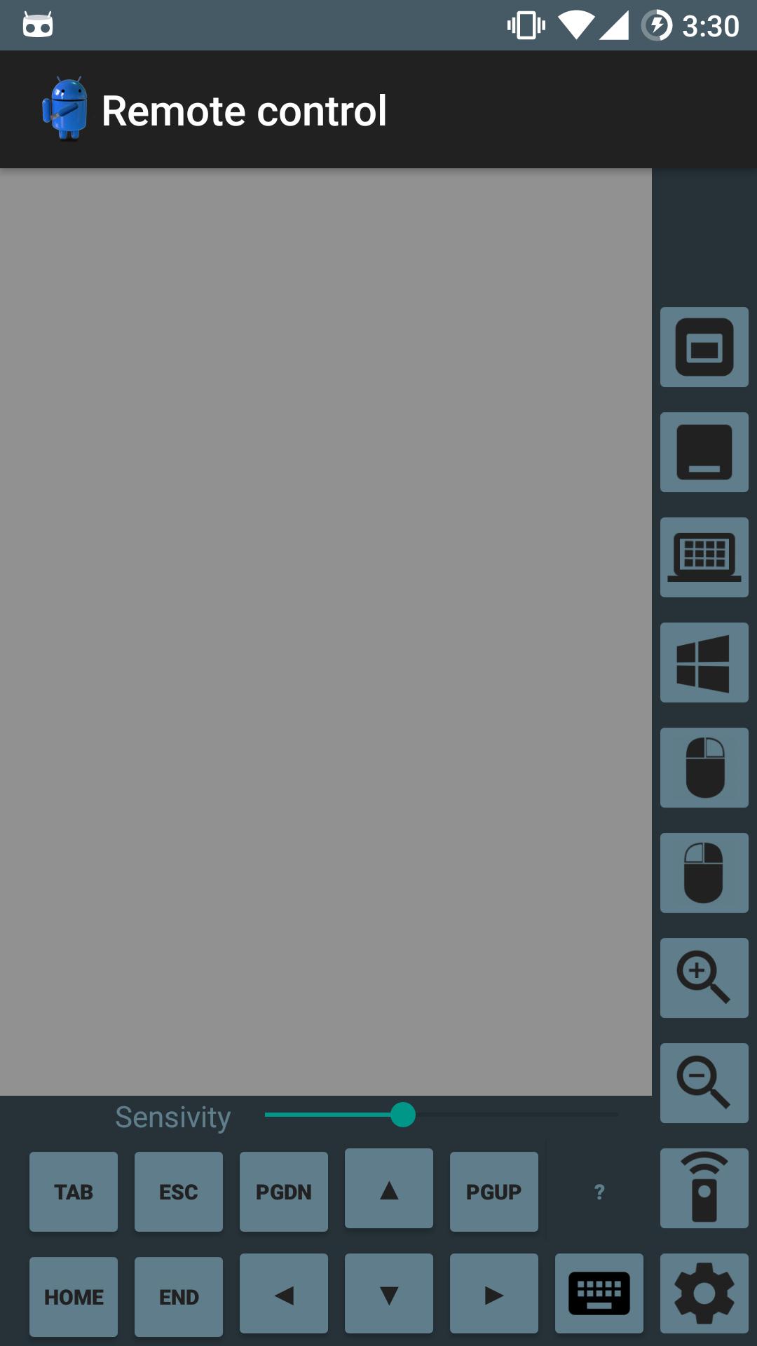 Remote Control Widget for PC