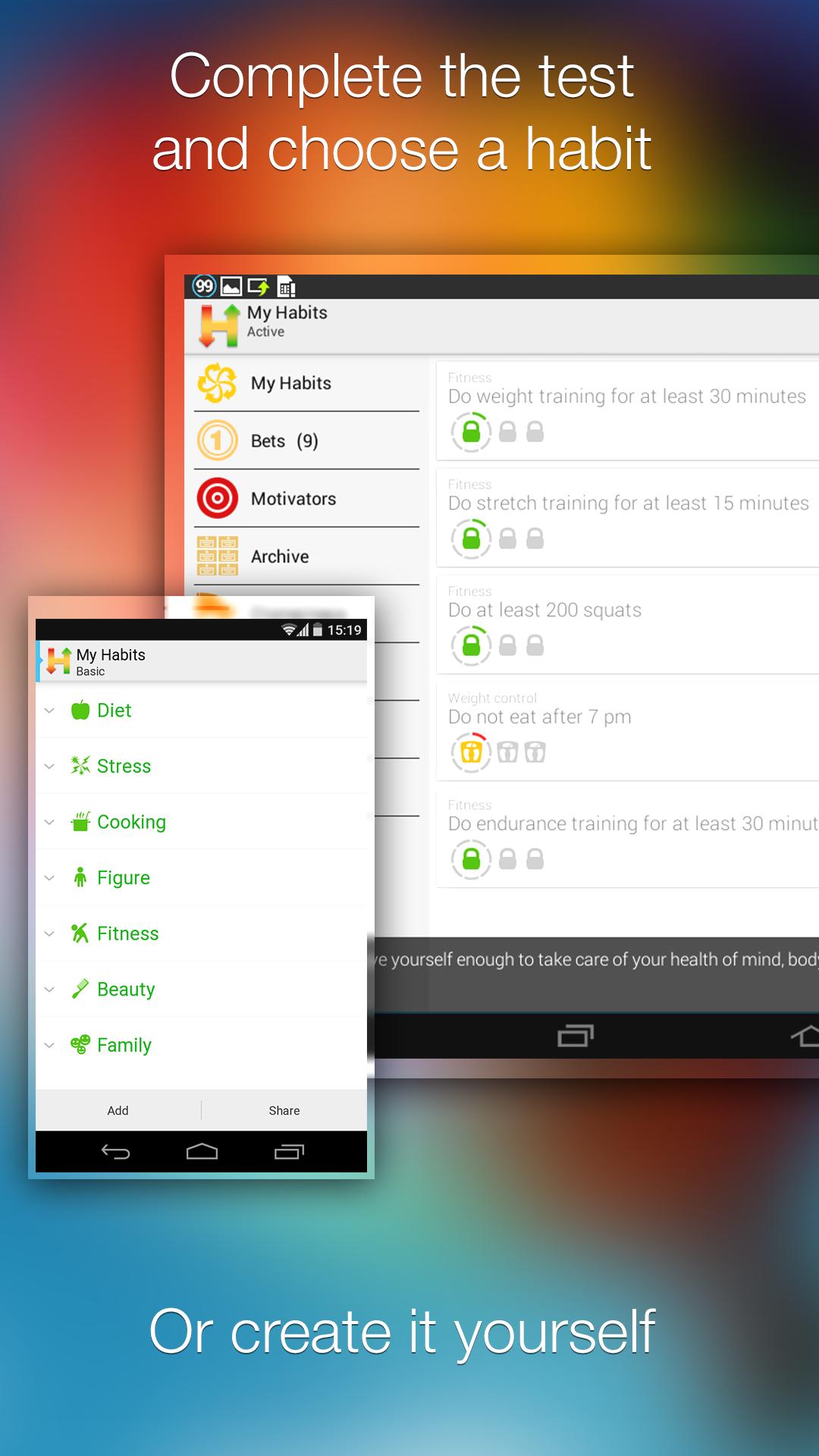 Habitizer. Habit Organizer