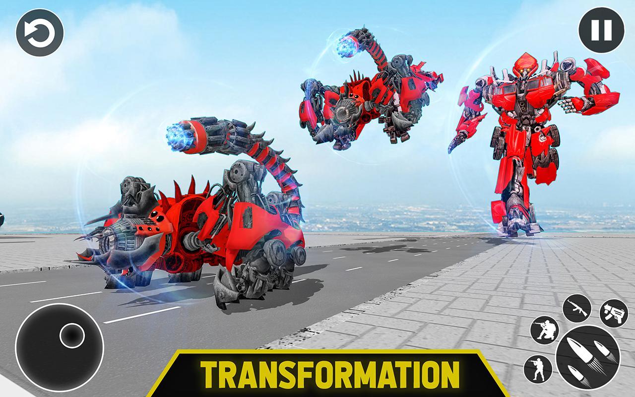 Multi Scorpion Robot Transformation