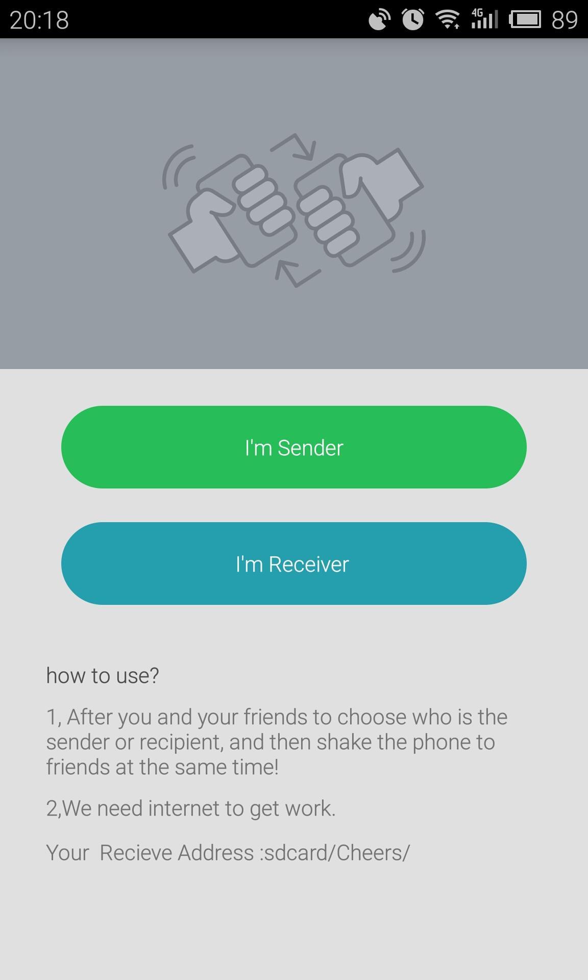 Transfer File By Bump