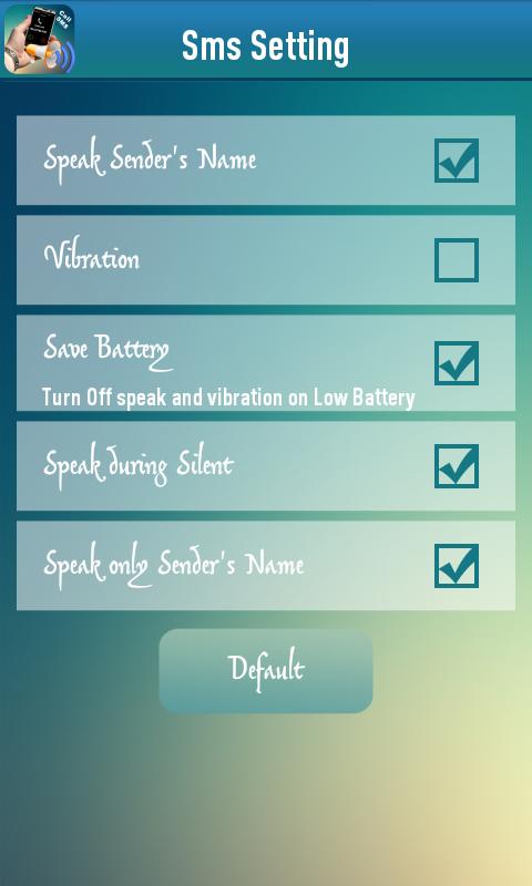 speak caller id and message