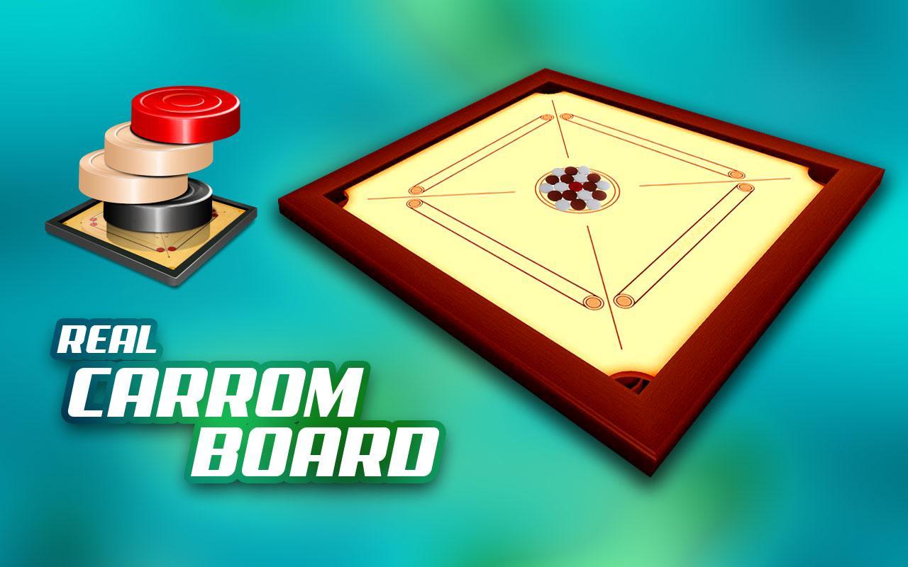 Real Carrom Pro 3D Deluxe : Free Carrom Board Game