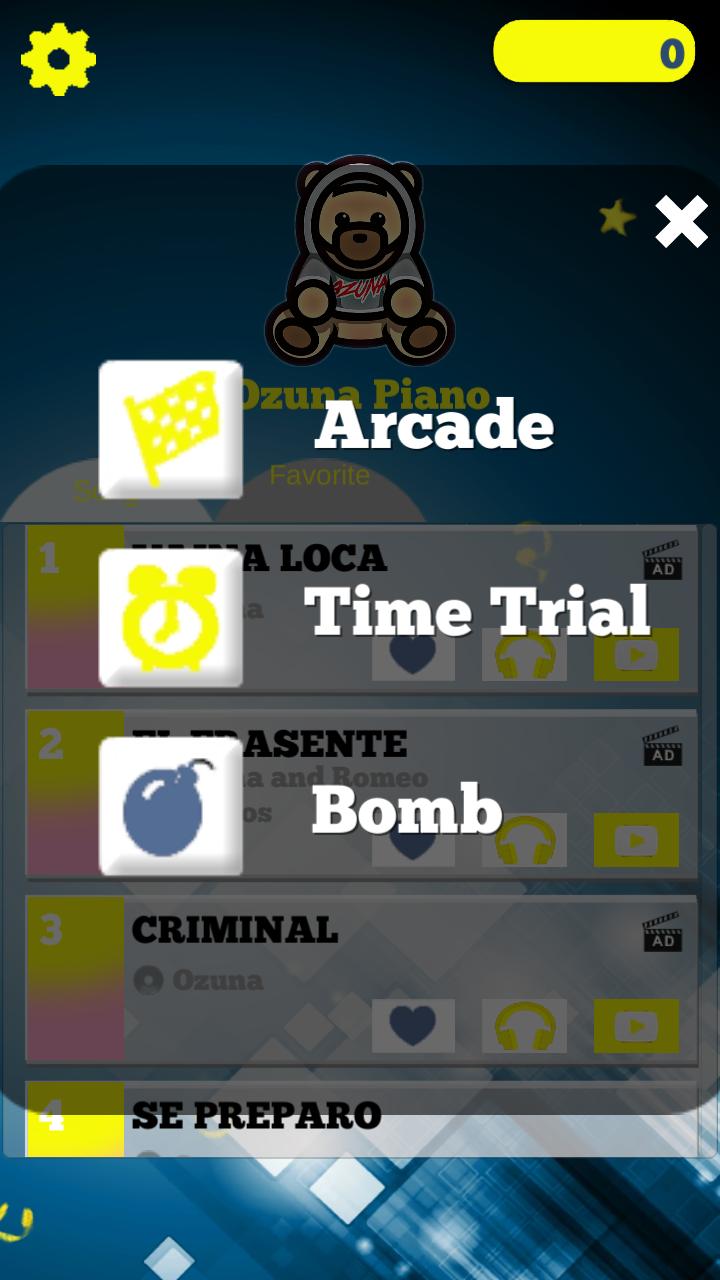 Ozuna Piano Tiles Game