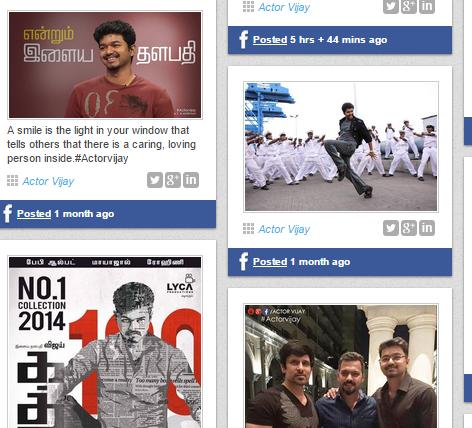 Thalapathy Vijay SocialMedia