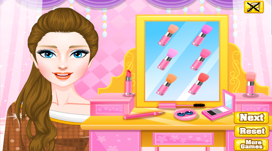 Princess Salon Makeup Dress up