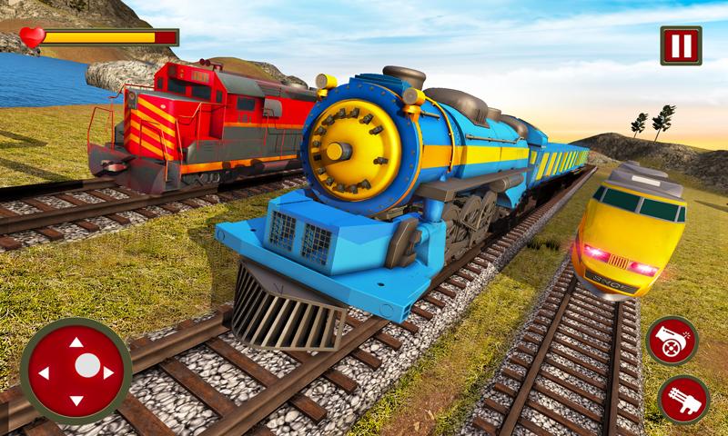 US Army Train Transform Robot Fight Robot Games