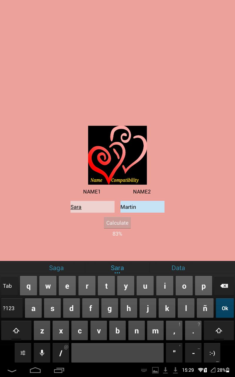 Love compatibility name