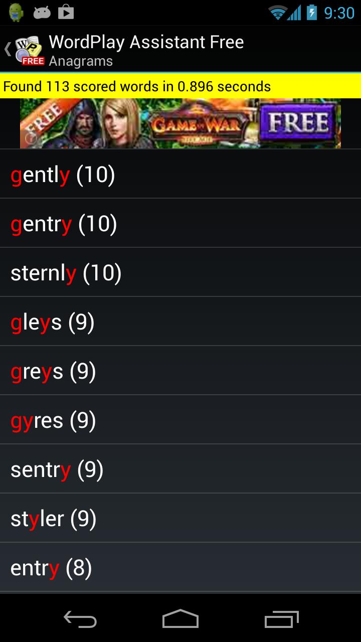WordPlay Assistant Free
