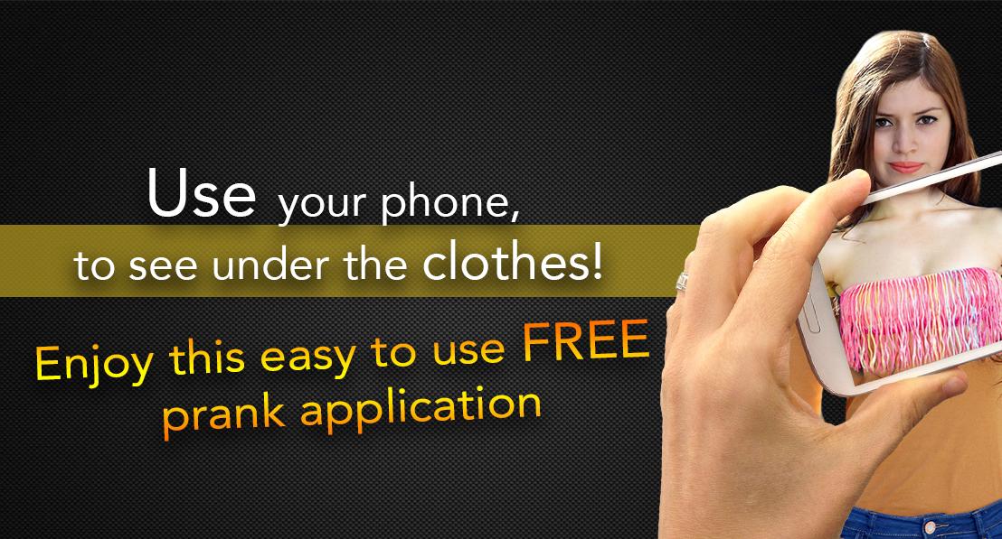 Cloth X-ray Camera x2 Prank