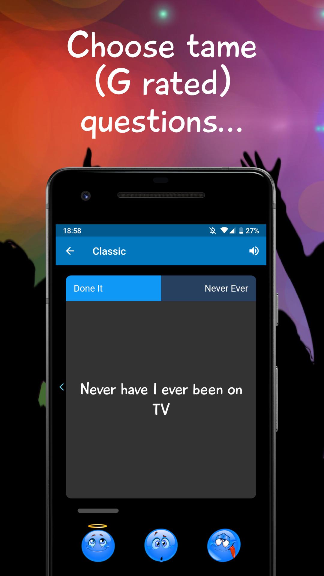 I Never Party #NeverHaveIEver