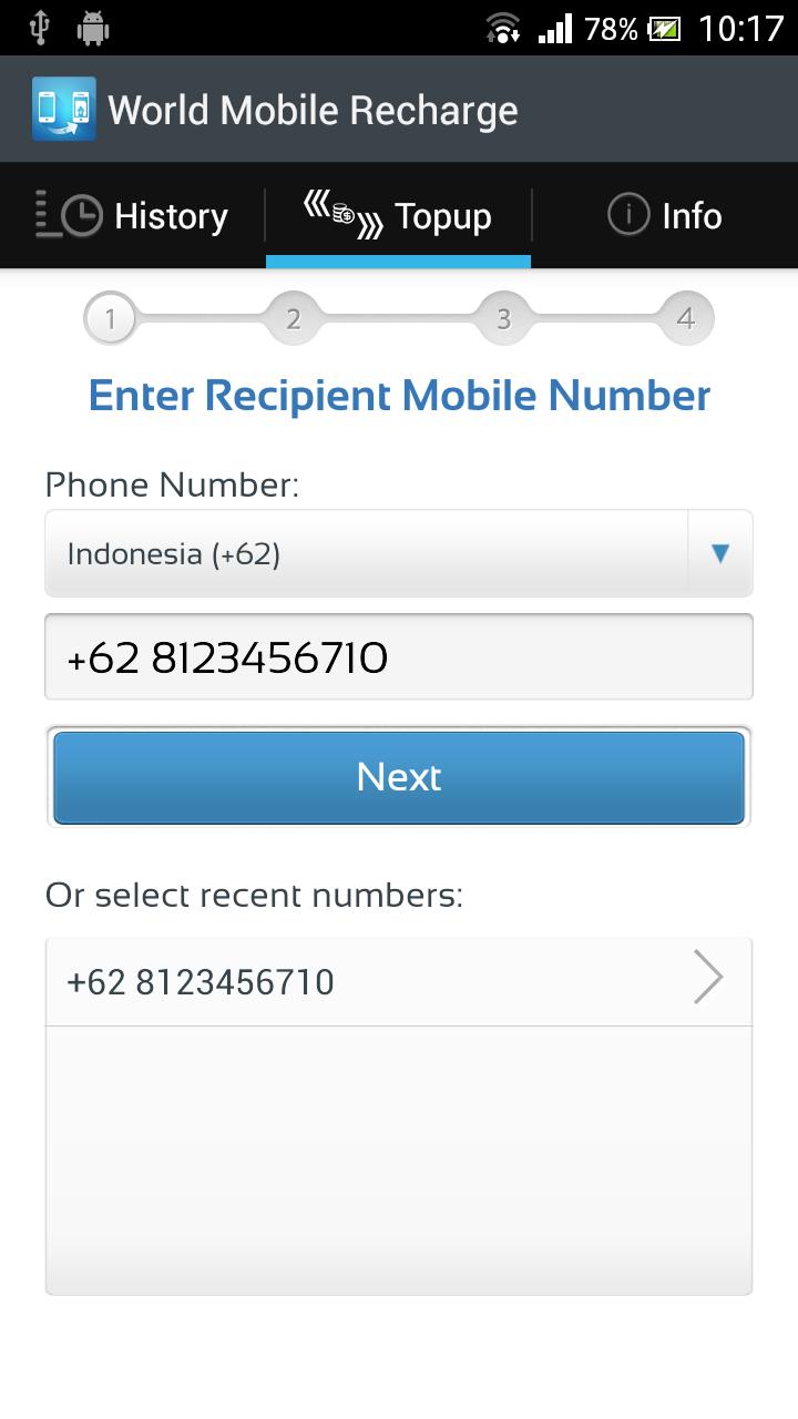 World Mobile Recharge