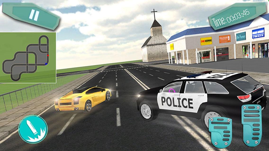 Grand Police Chase Bank Robber