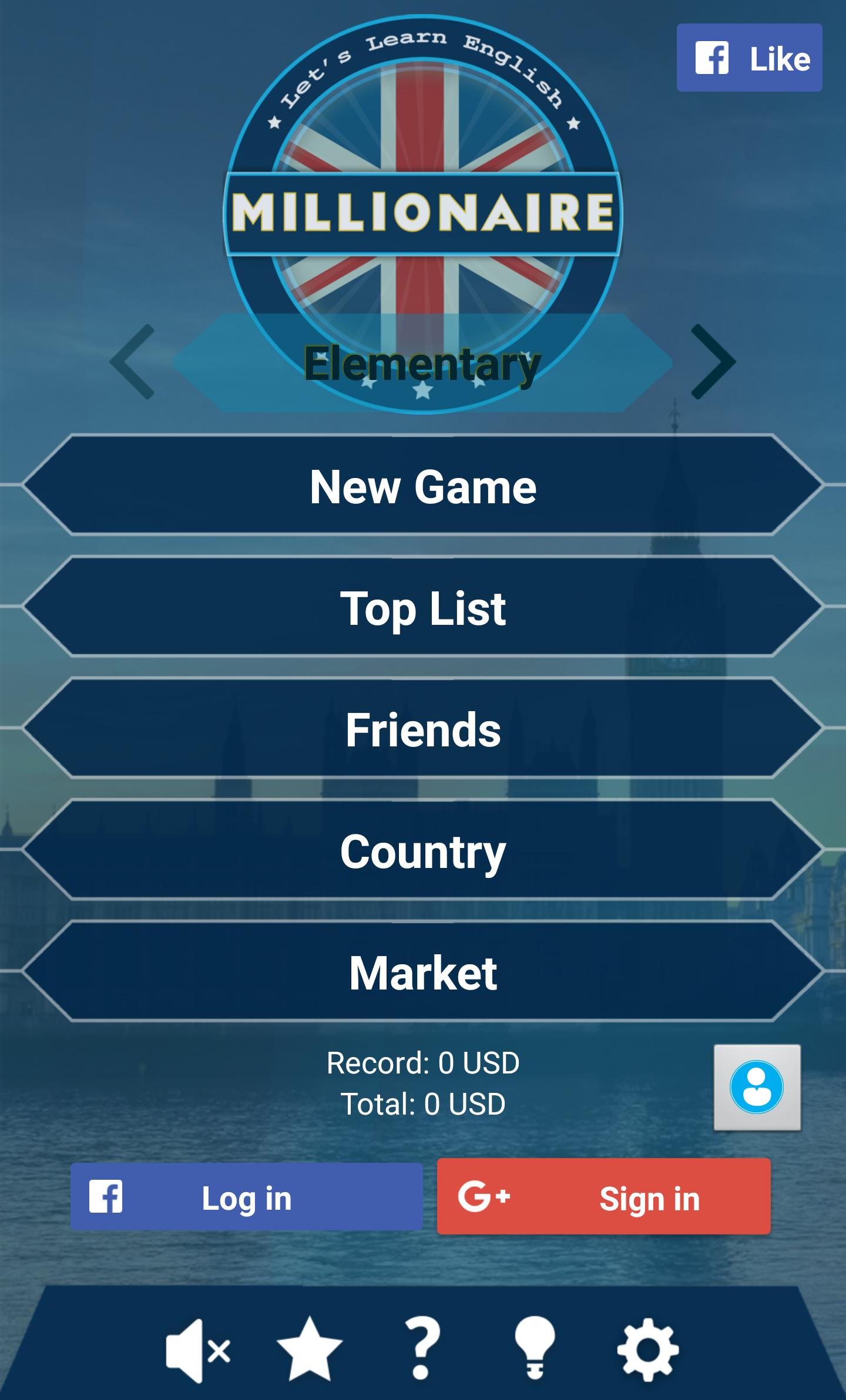 English Language Learning Game