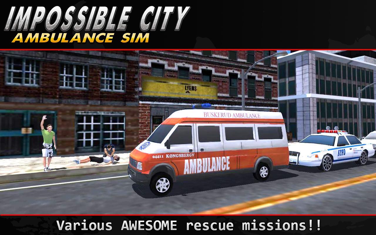 Impossible City Ambulance SIM
