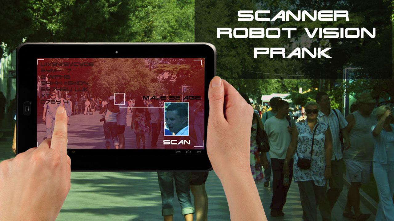 Robot Vision Simulator Prank