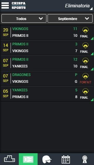 Chispa Sports Mobile