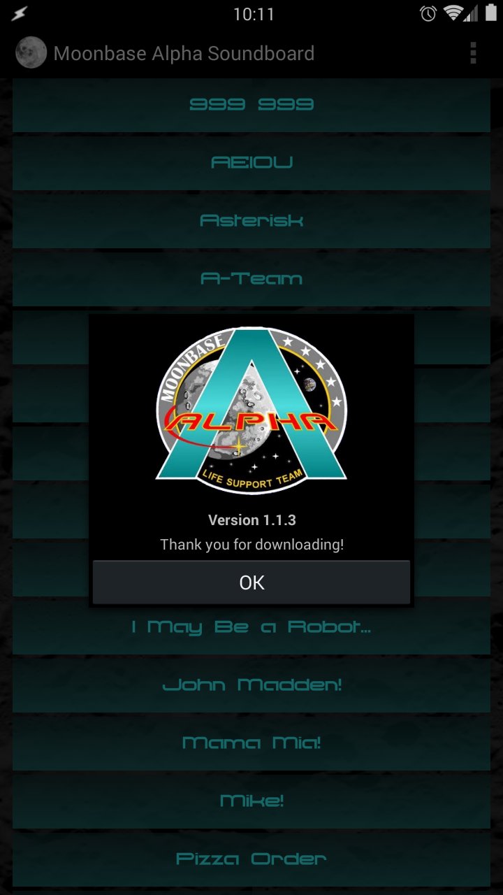 Moonbase Alpha Soundboard