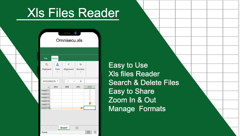 XLSX File Reader & XLS Viewer