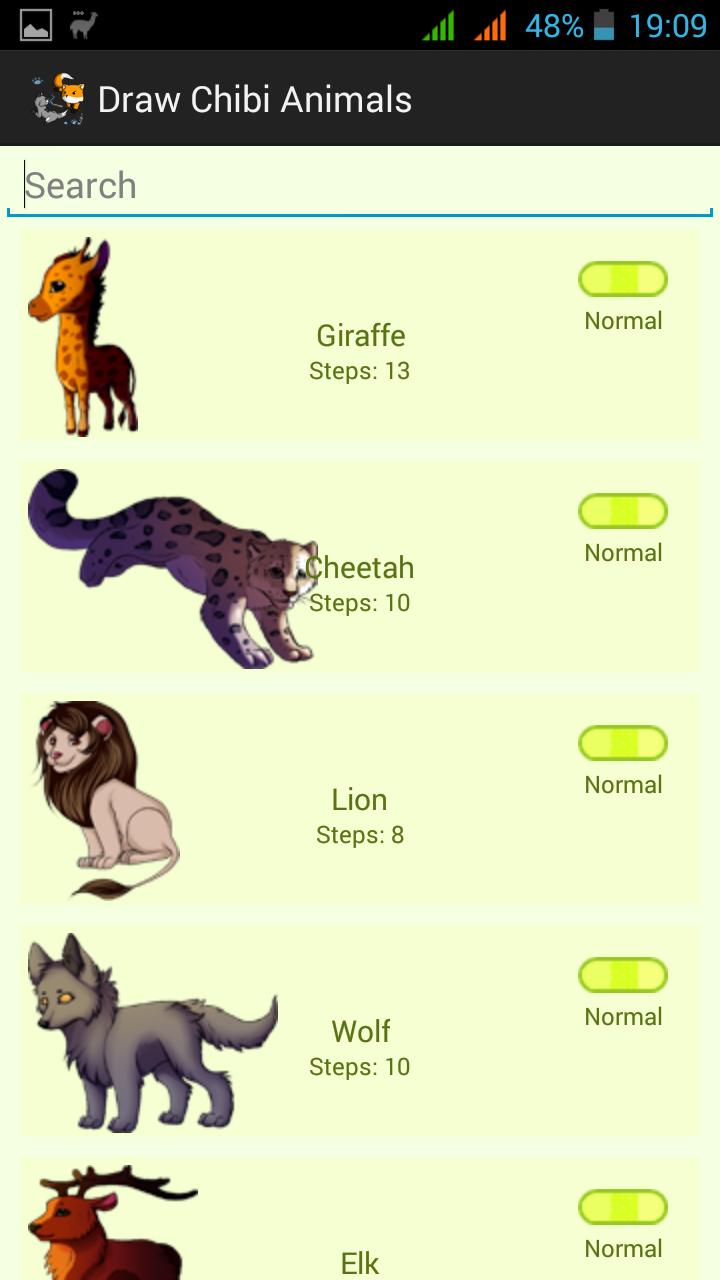 How To Draw Chini Animals