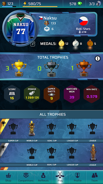 PowerPlay: Ice Hockey PvP Game