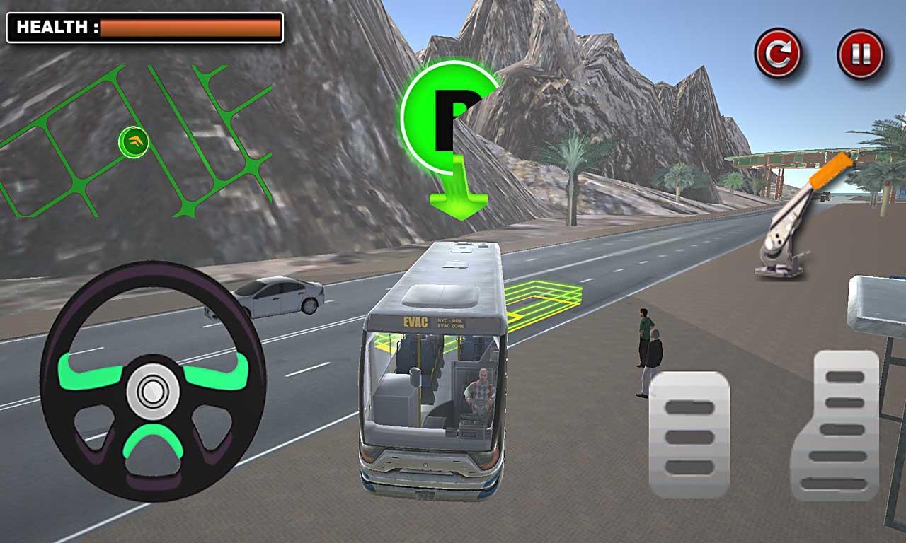 Mountain Bus Driver Sim 2016