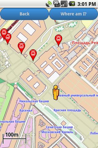Moscow Amenities Map (free)