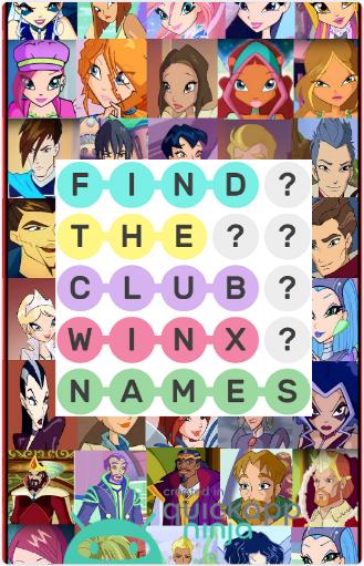 Winx Club - The Names