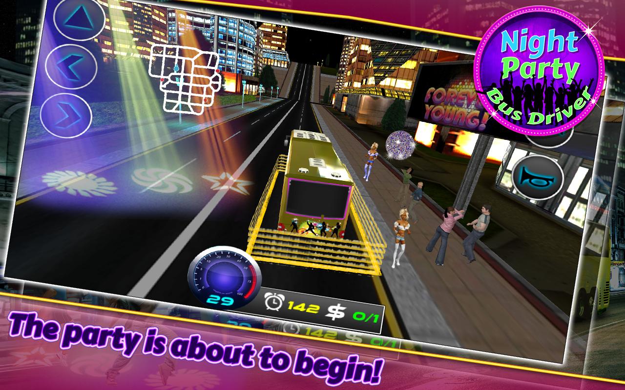 Night Party Bus Driver