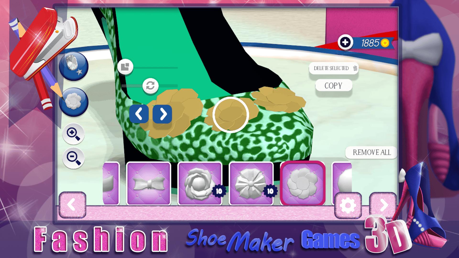 Fashion Shoe Maker Games 3D