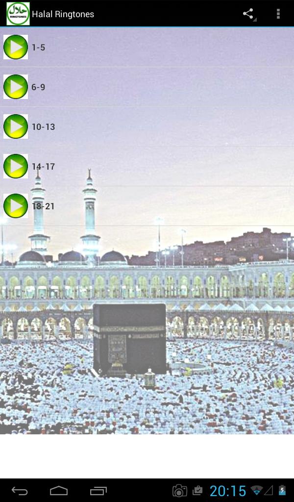 Halal Islamic Ringtones