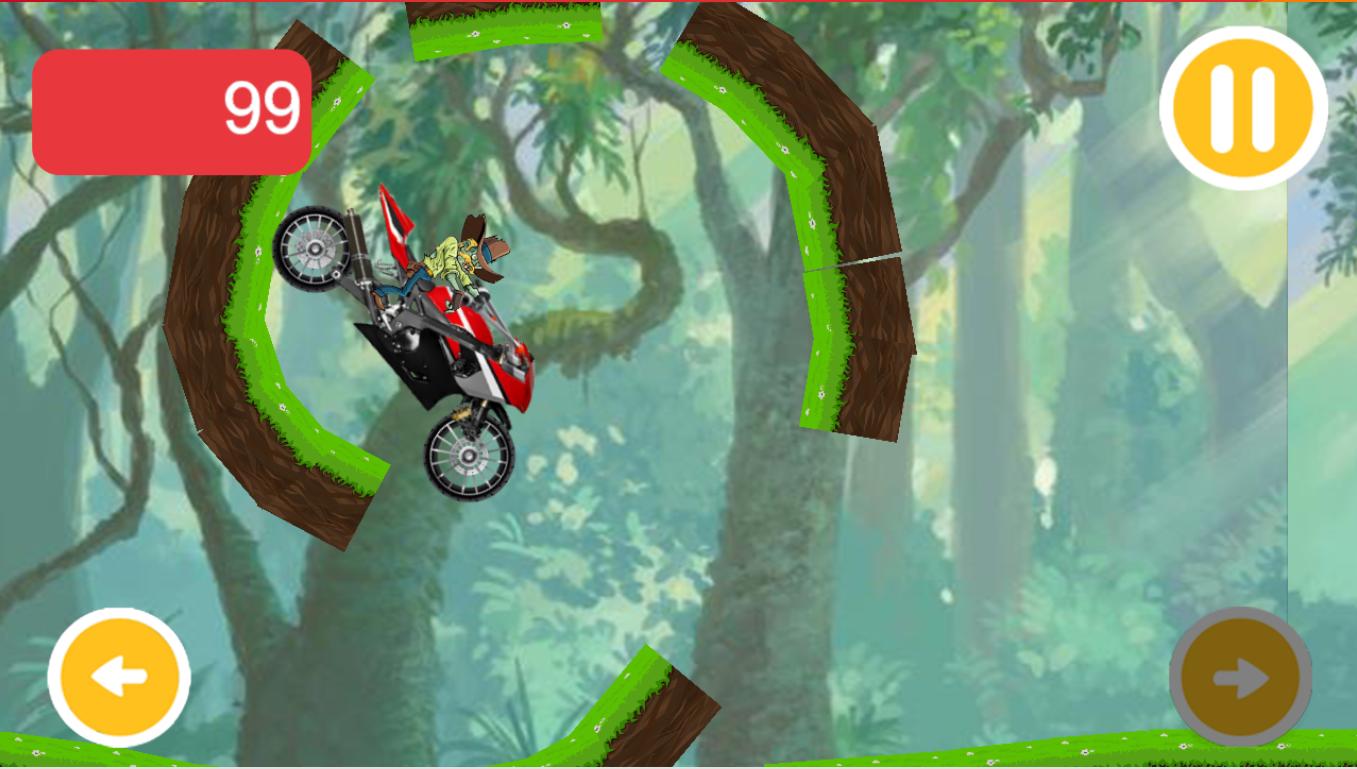 Mini Motogp of zombie