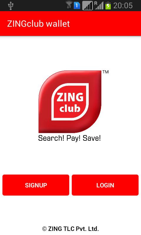 ZINGclub wallet