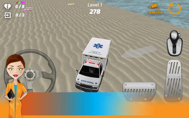 Ambulance Parking 3D