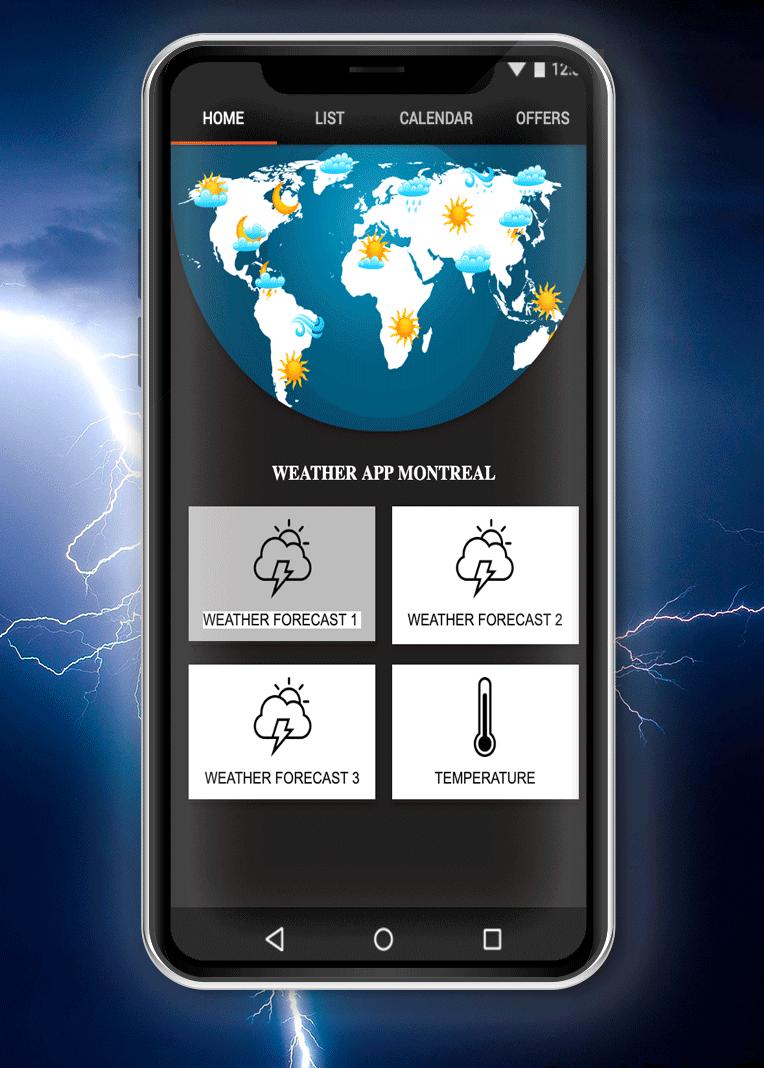 Weather App Montreal