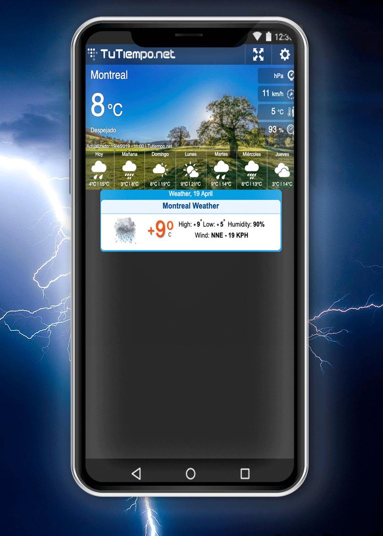 Weather App Montreal