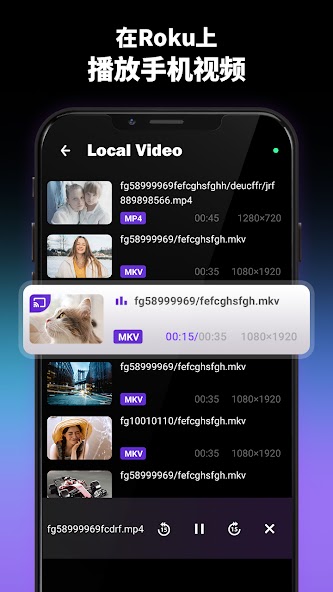 TV remote control for Roku