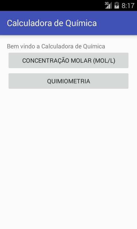 Chemistry Calculator