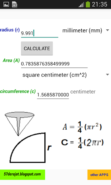 Area, Perimeter, Circumference