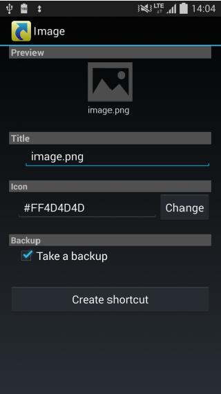 Shortcut for app and file - Shortcut Customizer