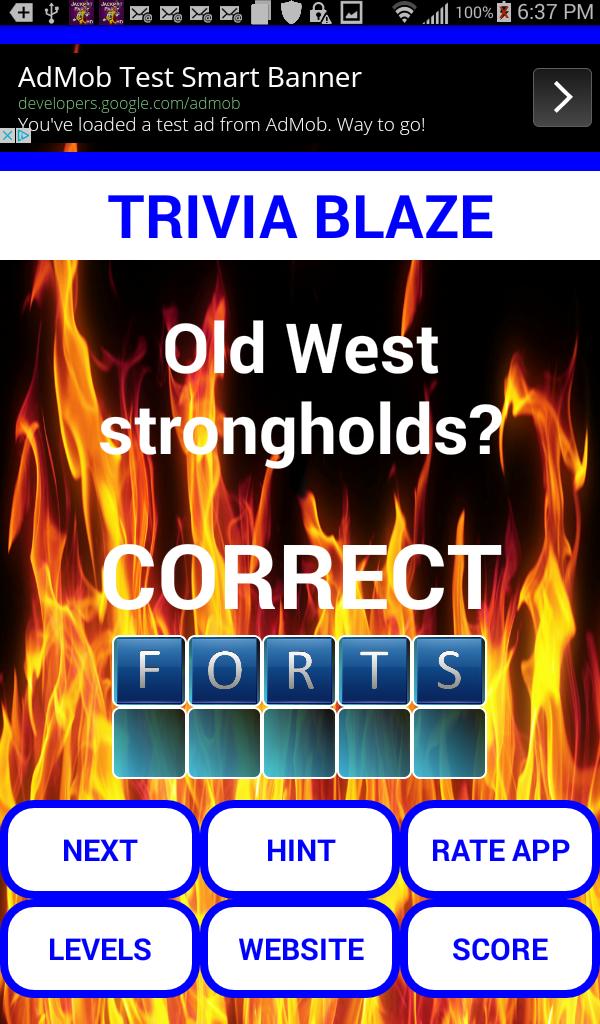 Trivia Blaze
