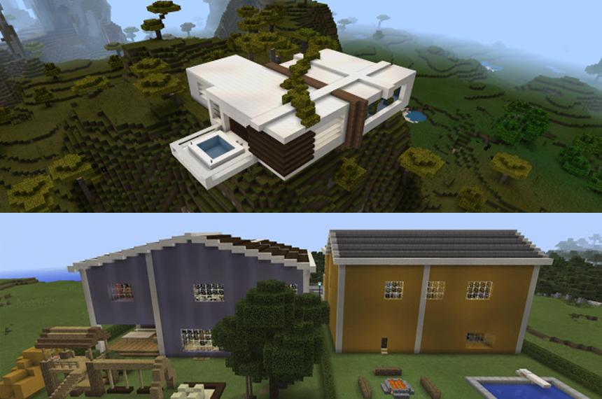 Building House Minecraft Maps