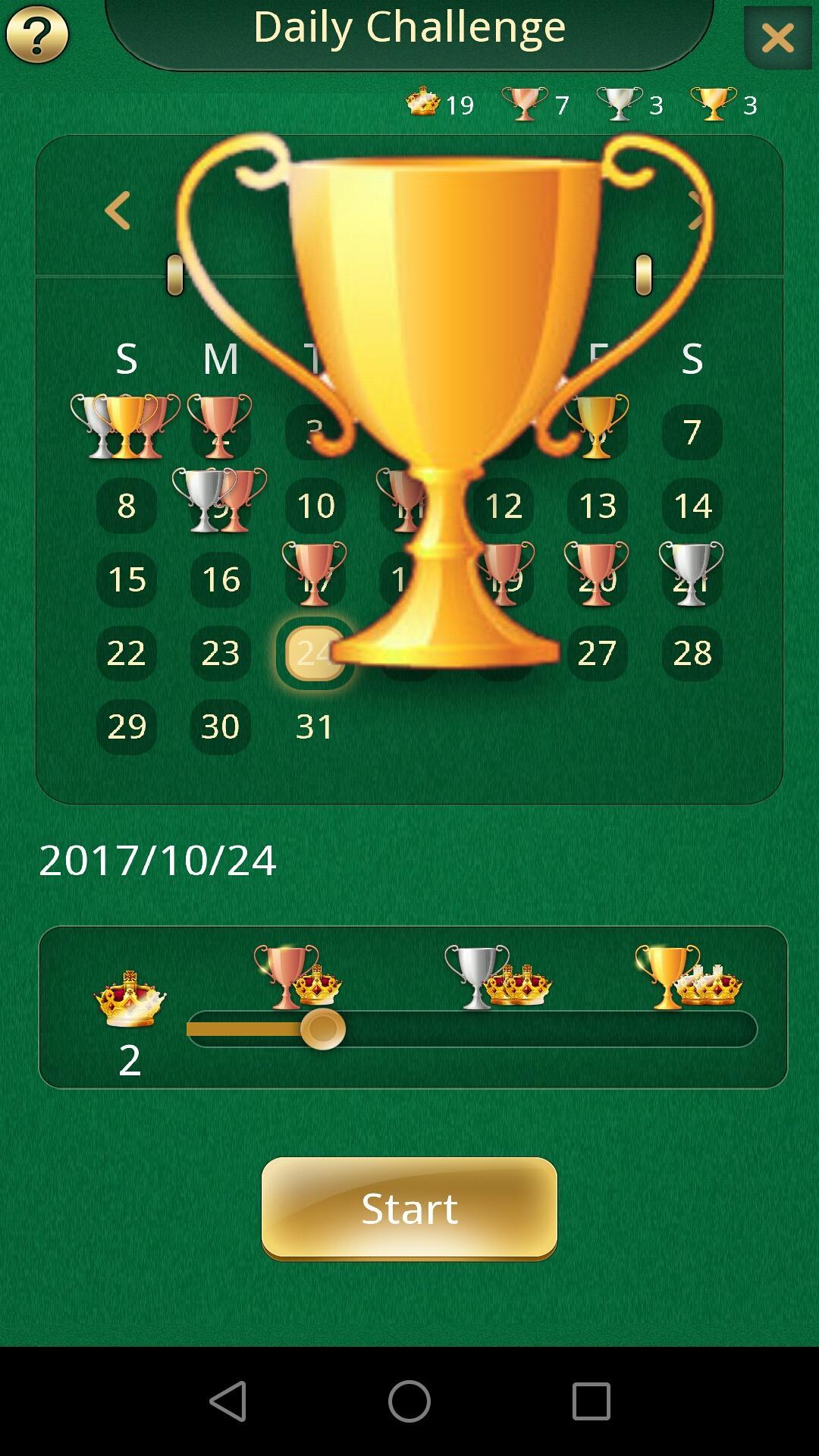 FreeCell Solitaire Daily