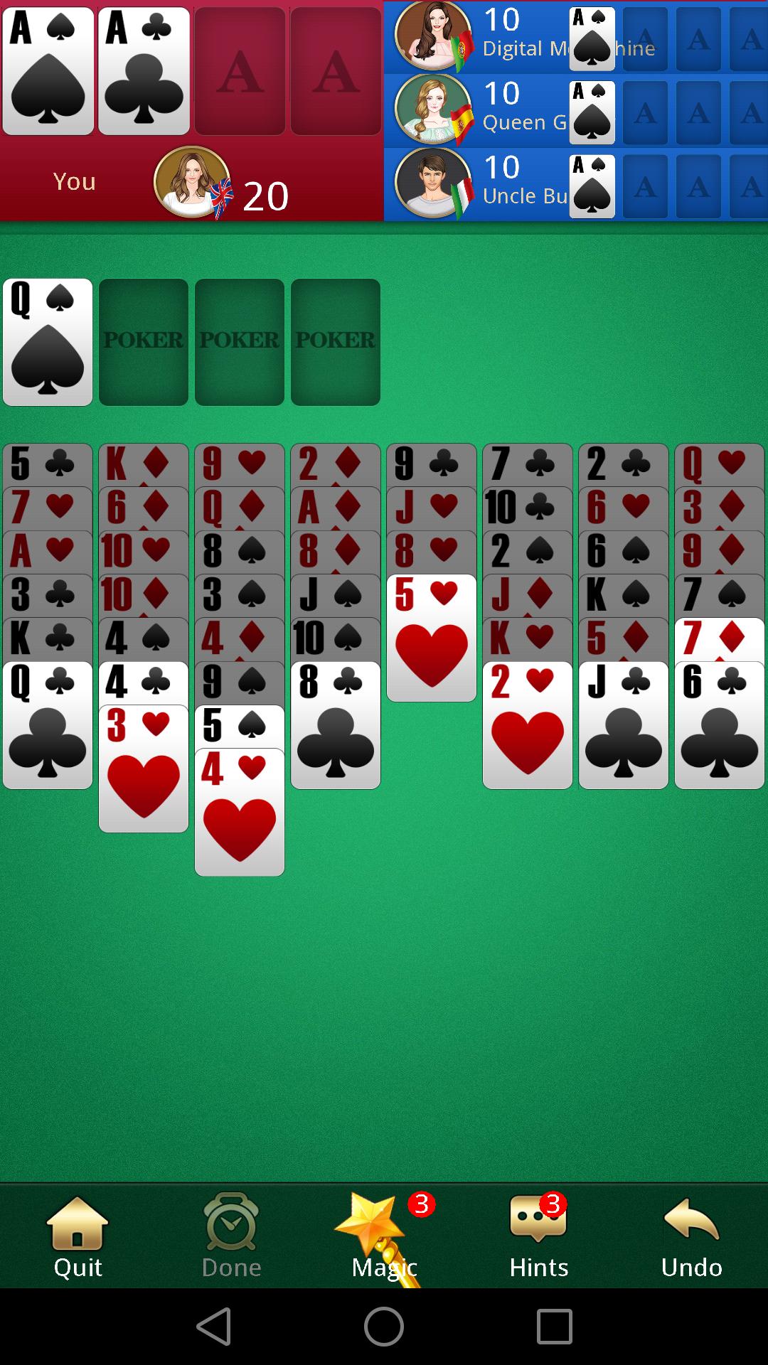 FreeCell Solitaire Daily